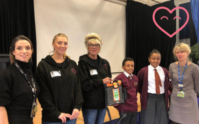 Midfield Primary School receive a defibrillator from us!